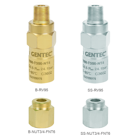 RV95 Series Cryogenic Relief Valves